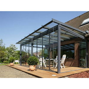 Paneles Aislantes para Terraza Inclinada de Diseño Innovador para Invernadero de Vidrio, Casa de Jardín de Aluminio - Product Image 3