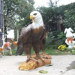 Hot Sale Ukuran Besar Hewan Animatronik Burung