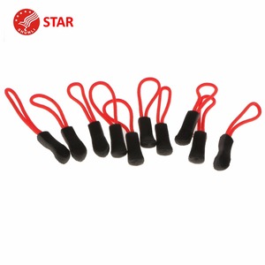 Haute Qualité 10 pcs Tirettes de <span class=keywords><strong>Fermeture</strong></span> Éclair Remplacement <span class=keywords><strong>Zip</strong></span> Cordon Extracteur <span class=keywords><strong>Curseur</strong></span> Veste Fermetures À Glissière - Product Image 2