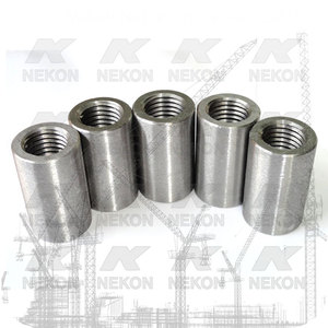 Chất Lượng cao Song Song Chủ Đề Kết Nối Thép Sleeve Cơ Khí Thép Cây Nối Coupler - Product Image 1