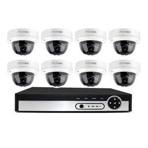 Kit NVR POE de sécurité domestique H.265 8 canaux 5MP Kit de vidéosurveillance CCTV Caméra - Product Image 1