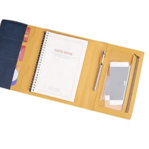 Di lusso <span class=keywords><strong>A5</strong></span> linea Journal in pelle PU Notebook con bottone piccolo filo per cucire rilegatura rivestimento in tessuto - Product Image 3