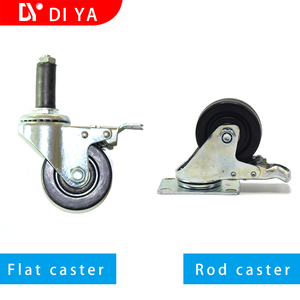 Hohe qualität 3 zoll Anti-statische rollen Plunger stange Castor Wheel - Product Image 4