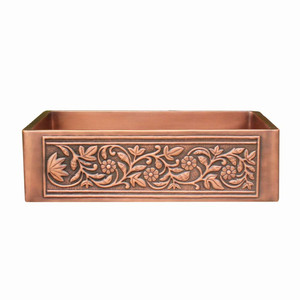 Design <span class=keywords><strong>unico</strong></span> del lavello da <span class=keywords><strong>cucina</strong></span> in rame sottomontaggio a ciotola singola - Product Image 6