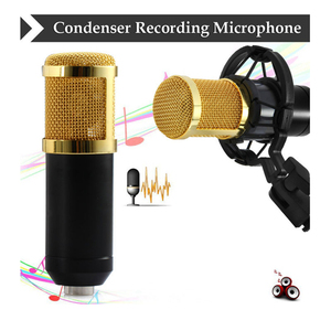 Wholesales Professional Condenser Sound <strong>Recording</strong> BM-800 <strong>Microphone</strong> With Shock Mount BM-800 for Radio Braodcasting Singing - Product Image 5