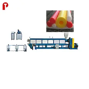 Air condition connection outercasing PE/EPE/LDPE insulation tube extruding machine