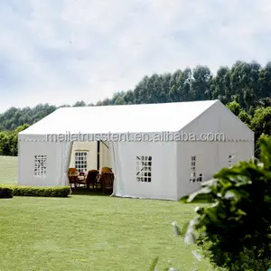6x15 米花园帐篷作为家庭餐厅帐篷