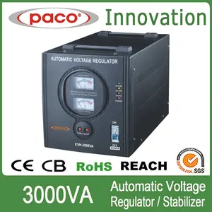 3Kva Regulado de Fuente de Voltaje Constante Automático/ 3000 Vatios 220V Guardia Estabilizador de Voltaje Con