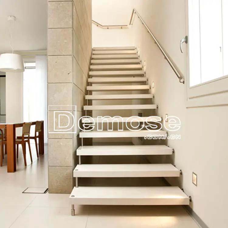 iç ahşap merdiven tasarımları güzel ev