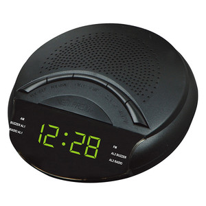Chargeur professionnel 110/<span class=keywords><strong>220V</strong></span> DC 0.6 pouces, LED, AM, FM, <span class=keywords><strong>Radio</strong></span>, alarme, recherche automatique - Product Image 4