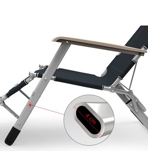 Realgroup كرسي الصيد في الهواء الطلق الأوروبي كرسي مريح للطي كرسي بمسند للقدم - Product Image 6