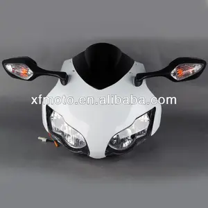 适用于本田 CBR1000RR 08-11 摩托车大灯，上整流罩，镜子，挡风玻璃