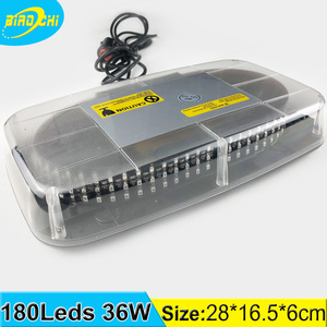 36 W/28 cm seguridad vial techo magnético portátil mini LED semáforo para vehículo - Product Image 4