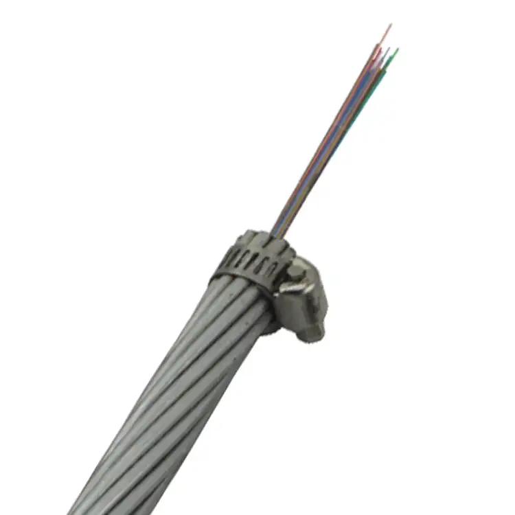 Власть над волоконно-оптического кабеля Высокое качество 24 сердечника OPGW волоконно-оптический кабель с конкурентоспособной ценой