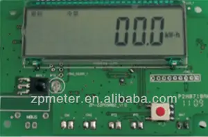 Ultrasonik Akıllı ısıtma ölçüm ekranı MSP430 modülü-
