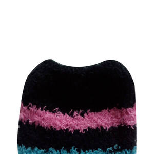 <span class=keywords><strong>Chaussettes</strong></span> hautes en peluche jacquard pour femmes - <span class=keywords><strong>Chaussettes</strong></span> d'hiver moelleuses avec motif rayé pour un usage quotidien - Product Image 2