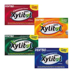 Sweetened With Pure Xylitol Chewing Gum Halal Real Xylitol Chewing Gum