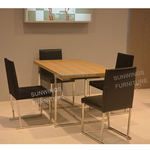 Coopération avec sunwings être sûr 6 places à <span class=keywords><strong>manger</strong></span> de table <span class=keywords><strong>en</strong></span> métal - Product Image 3