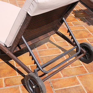 Al aire libre Jardín <span class=keywords><strong>de</strong></span> ratán diseño <span class=keywords><strong>playa</strong></span> y la piscina <span class=keywords><strong>de</strong></span> mimbre Chaise sol piscina cama salón - Product Image 5