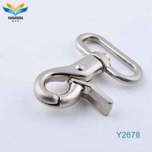 Sản Phẩm Mới Giày Phụ Kiện Xoay Carabiner Móc Doghook Túi Móc Nặng Snaphook - Product Image 5