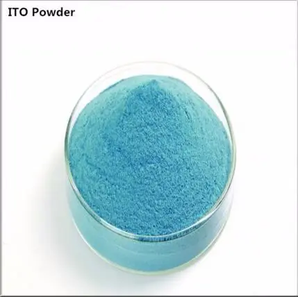 ITO powder 99.99% óxido líquido de estaño de Indium