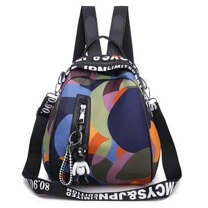 Yeni çok fonksiyonlu sırt çantası kadın su geçirmez Oxford sırt çantası kadın Anti hırsızlık sırt çantaları okul çantası kızlar için 2019