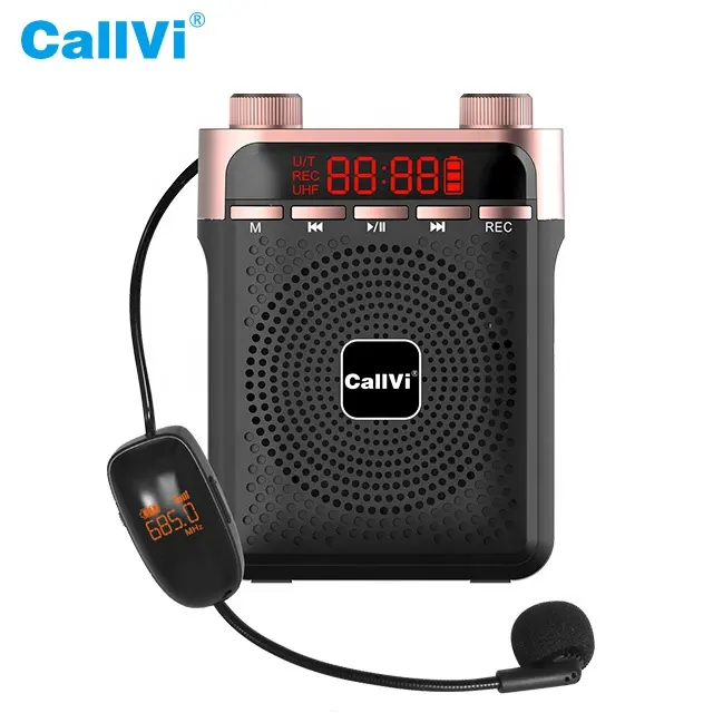 Callvi V-919ハイパワーポータブルギターアンプワイヤレスボイスアンプ