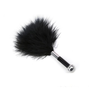 大人の大人のおもちゃBDSMいたずらボンデージフェザーティックラー、アクリルハンドル付き - Product Image 2