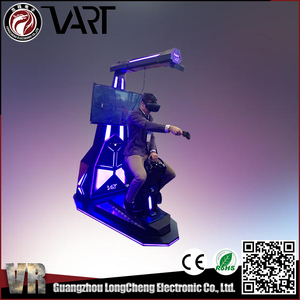 Vart 1 asiento 9d VR hípica/Parque de Atracciones 9d cine paseos Simulador de montar a caballo para la venta - Product Image 1