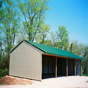 Structural Steel Poultry House For Pig Or Goat Barns