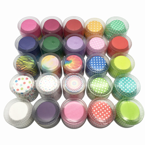 Papel de embalaje de tubo de PVC para cupcakes, copa para hornear, taza para Muffin, 100 Uds. - Product Image 6