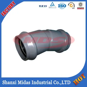 PVC Pipe Fitting Codo 22.5 Grados Socket Final