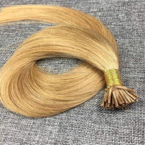 Punta <span class=keywords><strong>i</strong></span> cutícula aligneed virgen pelo rubio color - Product Image 3