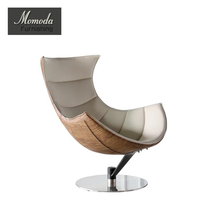 OU303 MOMODA датская мебель среднего века Oluf Lund и Eva Paarmann Lobster Lounge стул