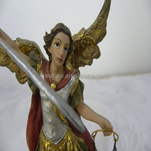 Statue religieuse de <span class=keywords><strong>Michael</strong></span> archange, en résine à la mode, religieux, - Product Image 6