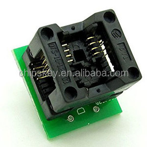 Sop8 à DIP8 adaptateur siège <span class=keywords><strong>large</strong></span> corps, ( Remarques plastique largeur 5.2 ) IC Test socket, Siège de conversion - Product Image 2