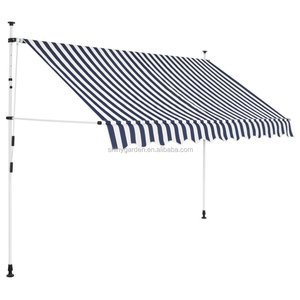 Tenda da Sole Retrattile Manuale per <span class=keywords><strong>Balcone</strong></span> e Terrazza con Finestre Rimovibili ALDI - Product Image 3