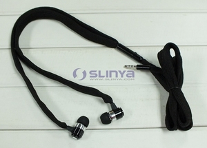 Casque d'écoute tressé à lacets plats 1M, avec pointe en métal, pour téléphone portable, nouveau - Product Image 4