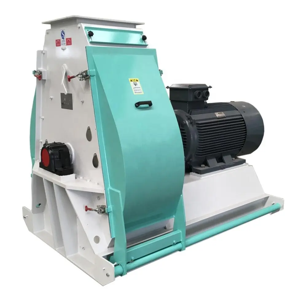 SFSP Series Soybean Grain Feed Hammer Mill Grinder, Water Drop Feed Hammer Mill Crusher, Size Reduction Pulverizer