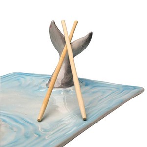 Plateau de service à Sushi en céramique, design personnalisé en forme d'attaque de requin, livraison gratuite - Product Image 3