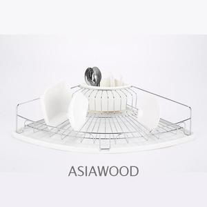 Égouttoir à vaisselle chromé portable, pont supérieur, support de séchage de la vaisselle (AWK115) - Product Image 2