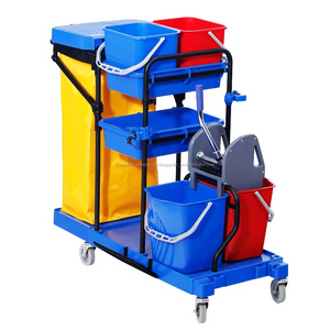 ESD Hospital carretillas para <span class=keywords><strong>limpieza</strong></span>/multifuncional <span class=keywords><strong>de</strong></span> <span class=keywords><strong>limpieza</strong></span> dama <span class=keywords><strong>conserje</strong></span> carro - Product Image 1