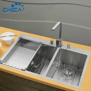 Caddy precio mármol y grifo abrazadera buques fregadero organizador negro Cocina - Product Image 1