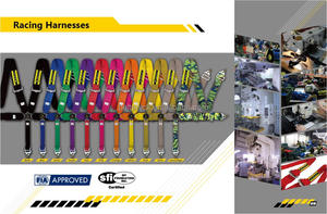 เข็มขัดนิรภัยสำหรับรถแข่งผ้าโพลีเอสเตอร์รุ่น Sfi RCU-102 - Product Image 2