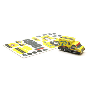Jouet de voiture intelligent, puzzle 3d, pour enfants, modèle à monter soi-même, tendance - Product Image 4
