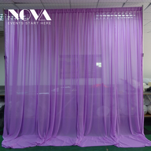 2018 NOVA Ống Và Màn Cho Đám Cưới/<span class=keywords><strong>Wedding</strong></span> <span class=keywords><strong>Backdrop</strong></span> Rèm Cửa/Treo Paisleys - Product Image 3