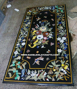 Handmade Inlay Marble Table Top - Product Image 1