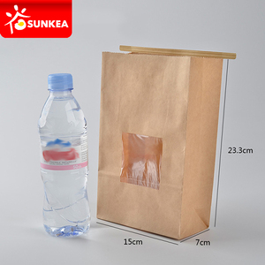 Top <span class=keywords><strong>bendy</strong></span> bar bolsa de papel kraft autosellada con ventana - Product Image 5