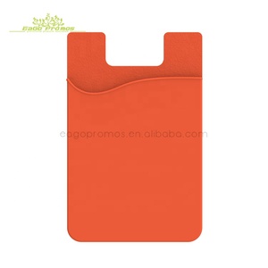 2026 Top Quality Cheap Price <strong>Handy</strong> Adhesive Cell Phone <strong>Holder</strong> Silicone Cell Phone Card Wallet for Promotion - Product Image 2