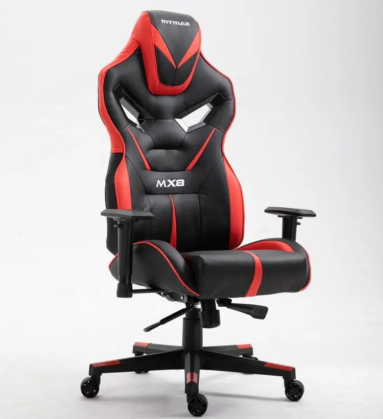 Hs7031r — chaise de bureau de haute qualité, fauteuil avec accoudoirs de traitement 4D, confortable, avec fonction d'inclinaison, pour gaming et course, design cool, dernier modèle